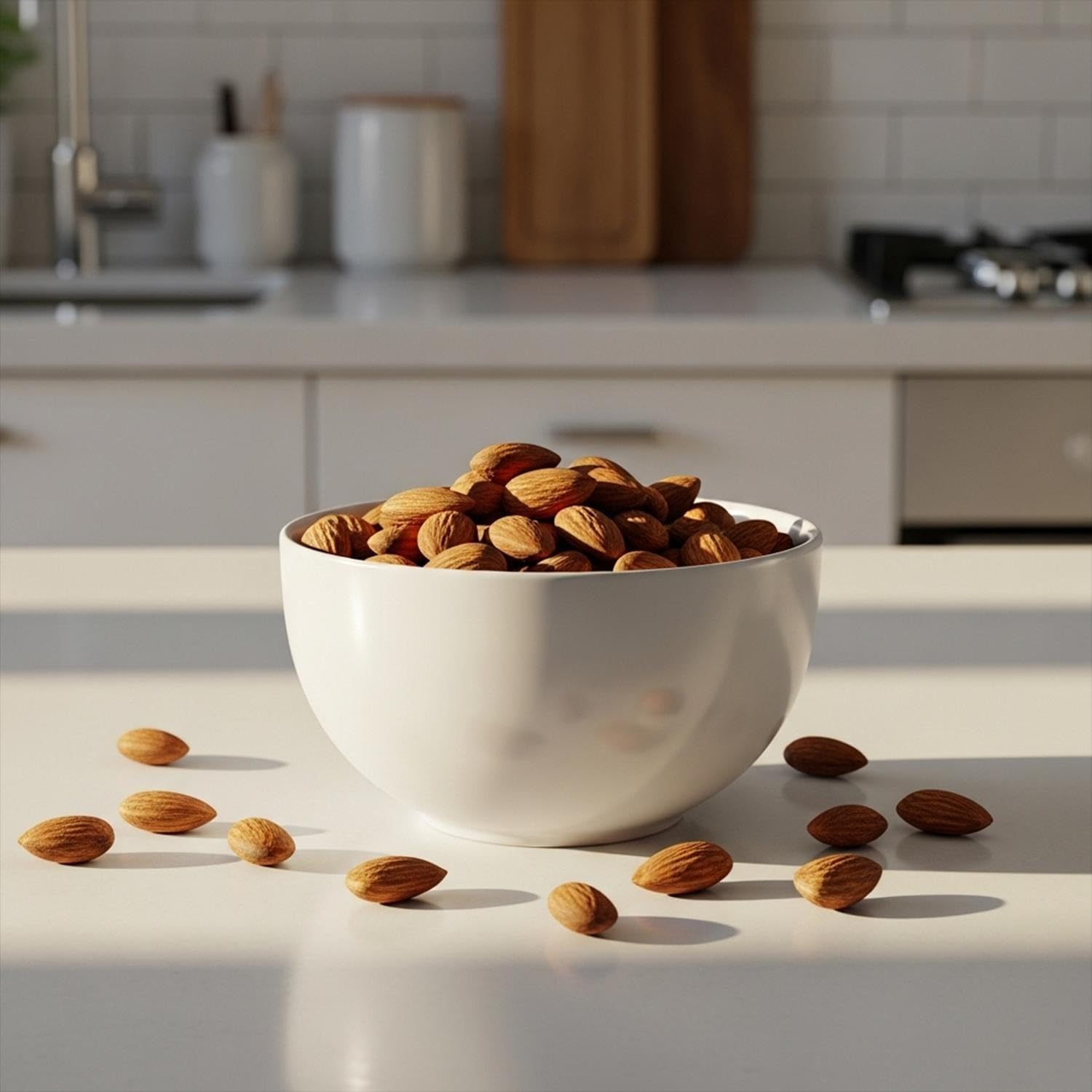 Amandes Grillées Premium – Naturelles, Snack Croustillant Sans Additifs, Qualité Premium