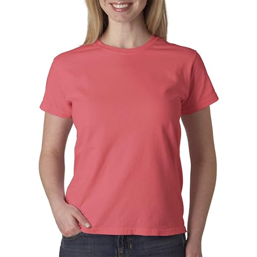 Comfort Colors Women's Short Sleeve Tee, Style 3333, Watermelon, Large