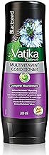 Vatika Naturals Multivitamin Enriched Black Seed Complete Hair Care Conditioner 200ml | Black seed, Blackberry, Henna | Blended with essential multivitamins | For complete care & nourishment