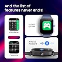 Fastrack Limitless Glide X 1.83" Smart Watch with Ultra UV HD Display, SpO2, Heart Rate & Sleep Tracking, Bluetooth Calling, 100+ Sports Modes, 5-Day Battery, Smartwatch for Men & Women (Wine Red) gallery image