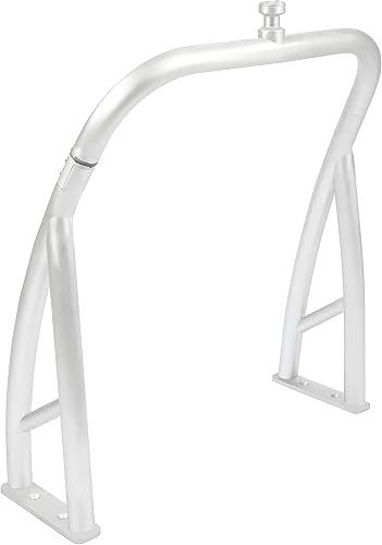 HECASA Barra de remolque de esquí universal trasera para botes pontón motor fuera de borda Pilón poste de remolque de esquí de aluminio