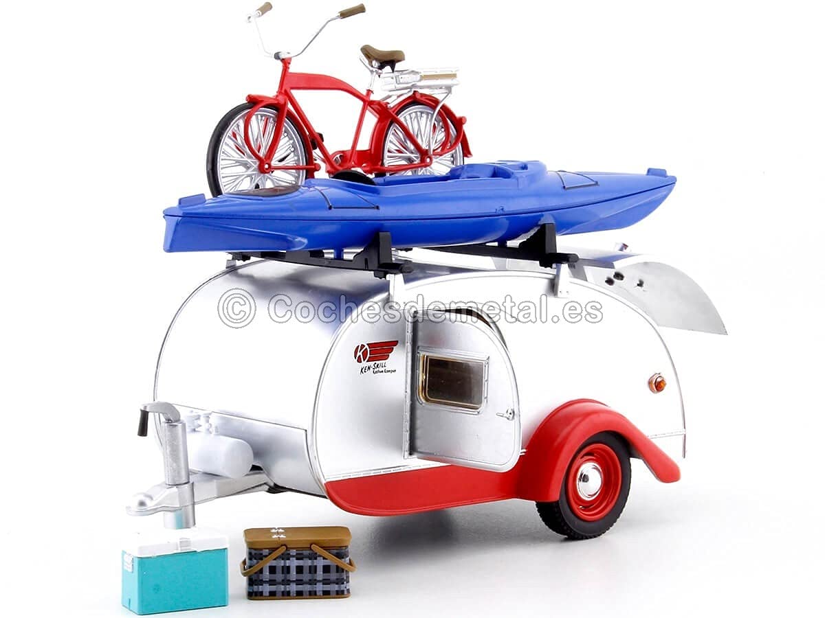 1947 Kenskill Tear Drop Trailer with Accessories Hitch and Tow