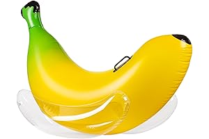 Vaygway Ride-on Inflatable Banana Pool Float
