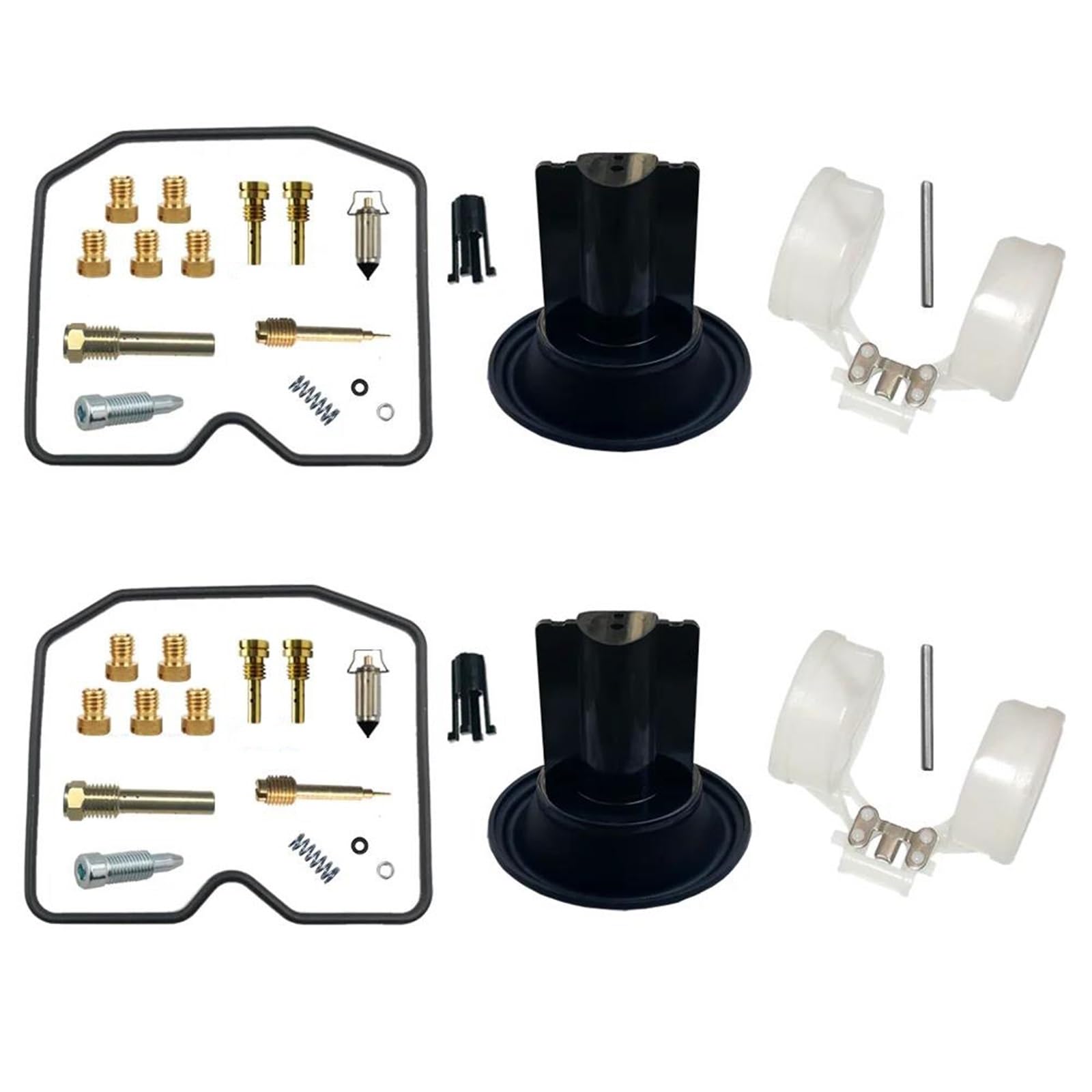 Kit de réparation de carburateur KLE250-A pièces moteur membrane boisseau flotteur moto 1997-2001