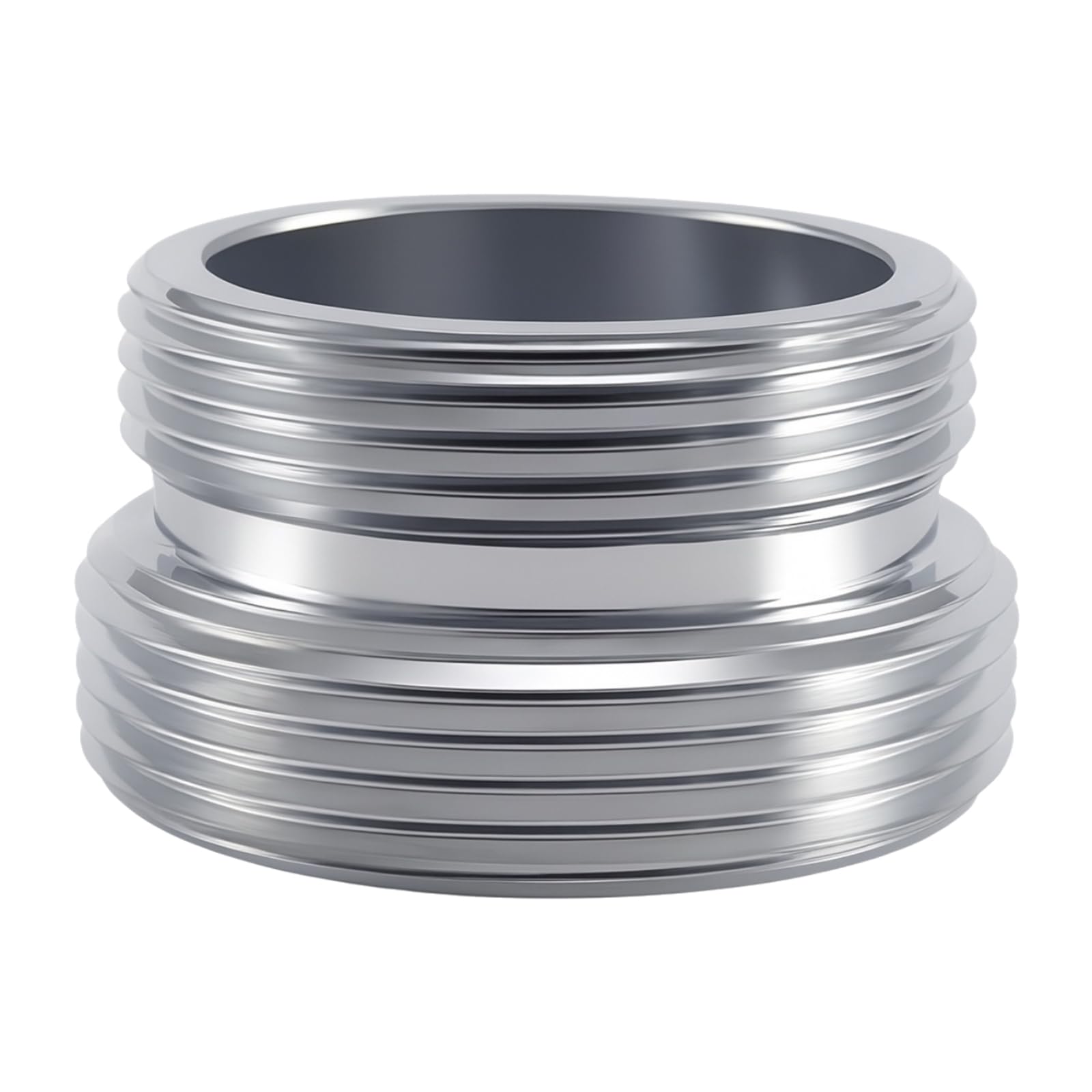 Faucet Aerator - M20 Male to M22 Male, Chrome Brass Sink Adapter, for Kitchen and Bathroom Faucet Adapter Kit Connection (M20-M22)