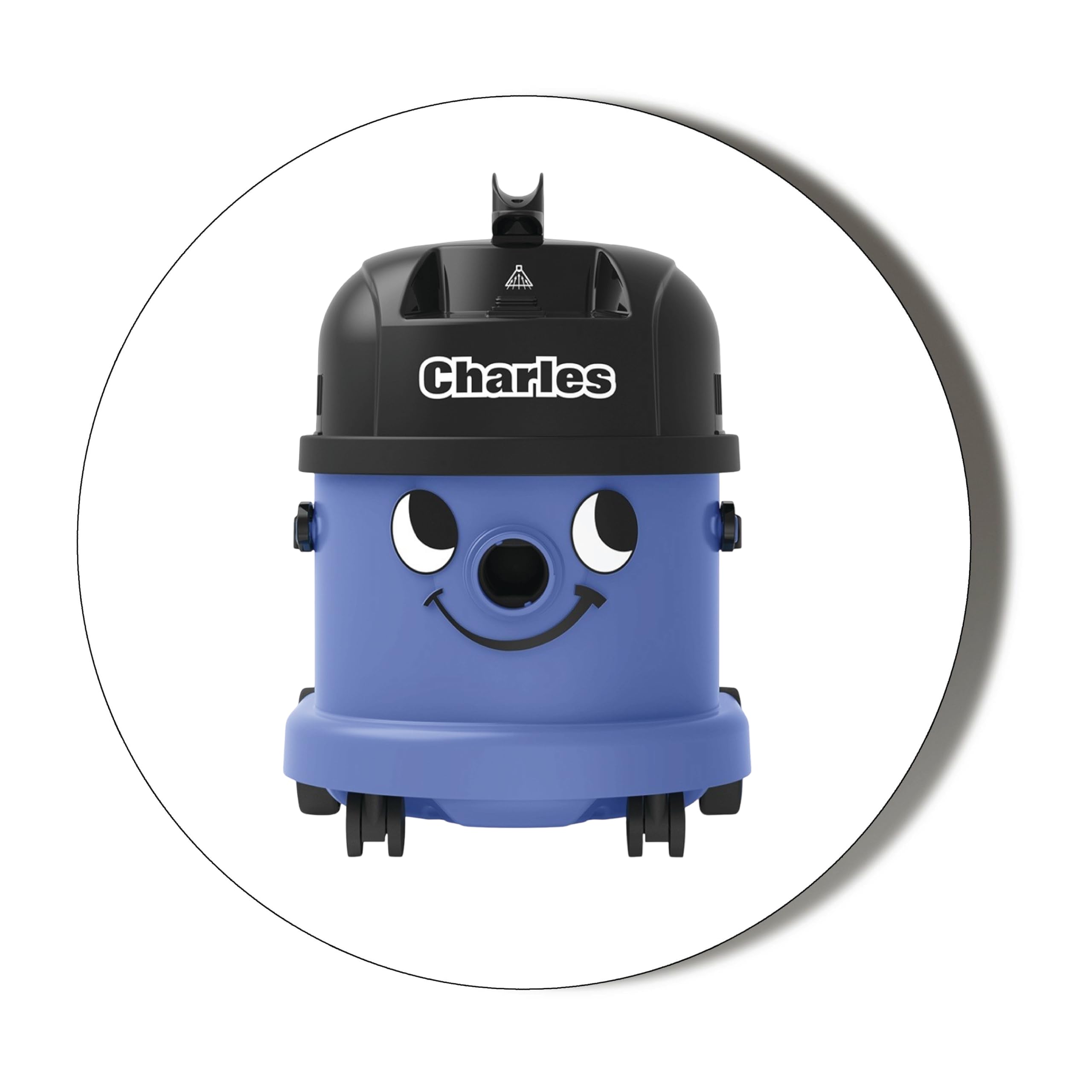 Gift Insanity White Henry Hoover Family - Charles - Small 10 X 56Mm Vinyl Stickers