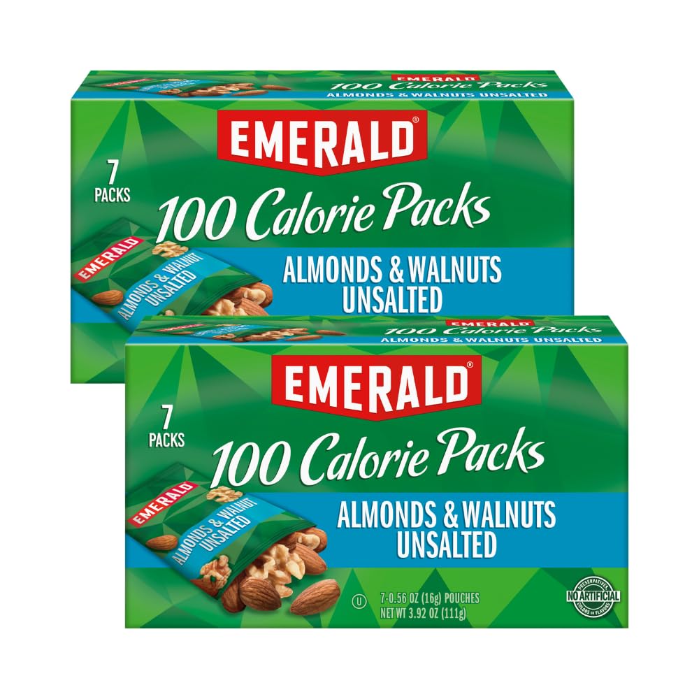 Snapklik.com : Emerald Nuts, Natural Walnuts & Almonds, 100 Calorie ...