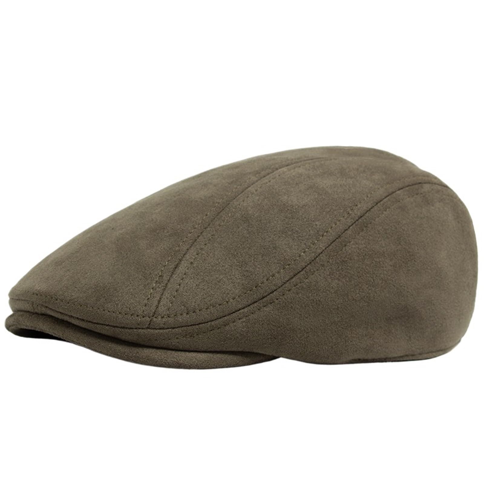 Chapeau de journal pour hommes et femmes en vert style rétro
