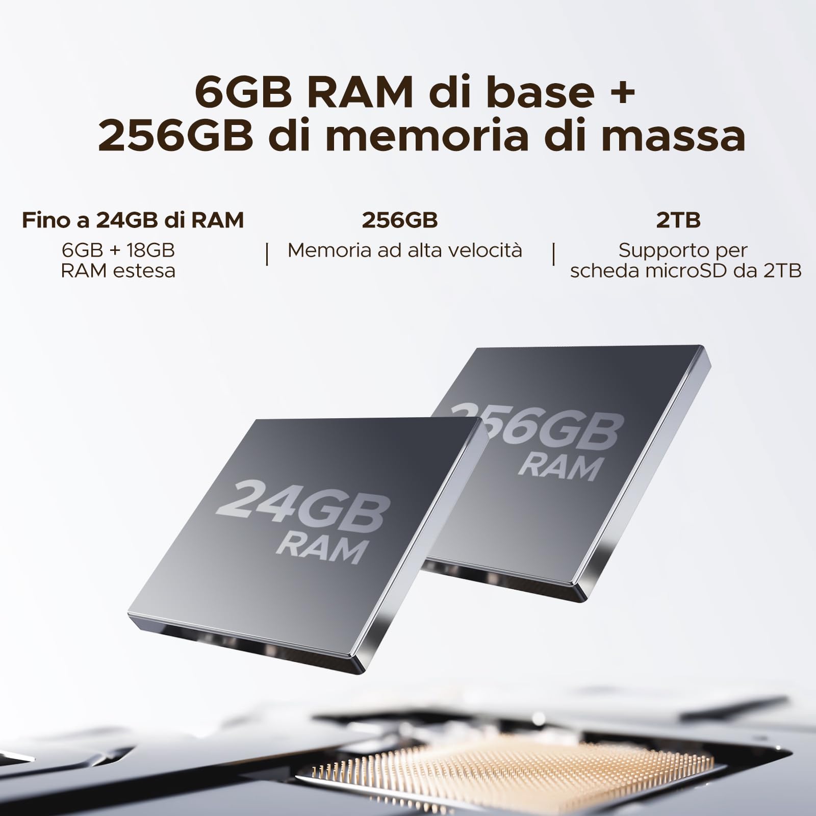 DOOGEE Blade 10 Power Rugged Smartphone Android 16, 10300mAh, 24GB+256GB Telefono Indistruttibile,90Hz 6.6” HD+IPS,50MP+8MP Smartphone Rugged, Triple Card Slot,Fingerprint ID/Face Unlock/NFC/OTG, Nero