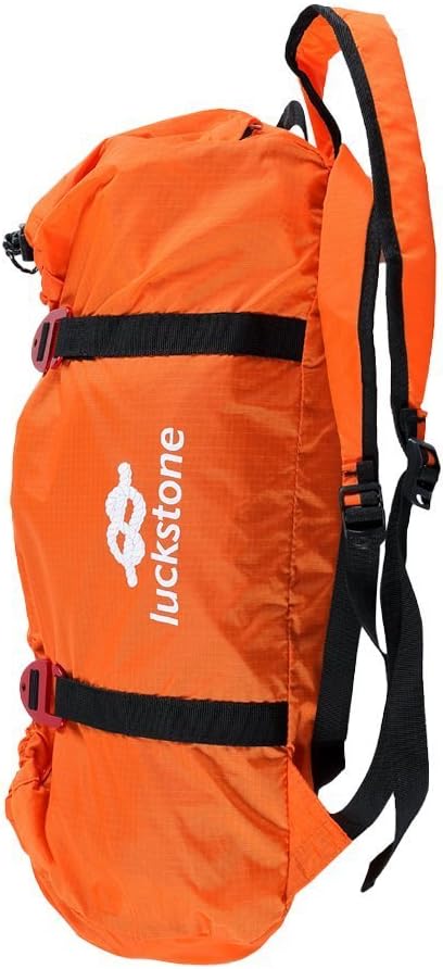 Ultralight Folding Rock Climbing Caving Rope Bag Sling Cord Gear Mountaineering Gear Equipment Holder Carry Backpack