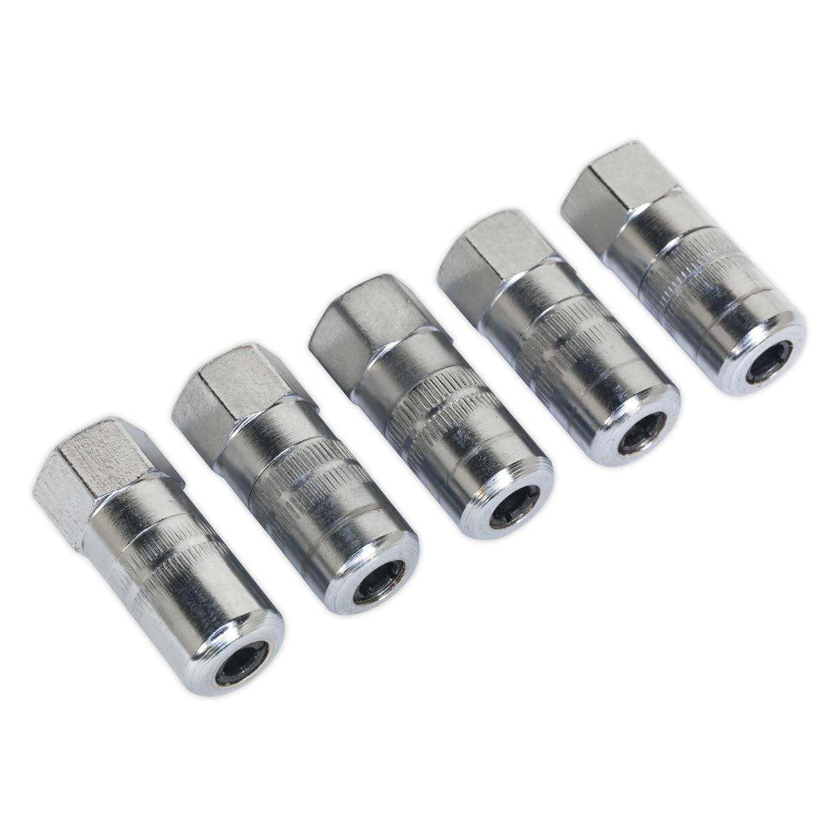 Sealey 4-Jaw Heavy-Duty Hydraulic Connector 1/8""BSP - Pack of 5 GGE5