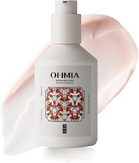 Korean Red Bean Body Lotion for Women - 24-Hour Hydrating Moisturizer for Dry Skin with Peptides & Hyaluronic Acid for Smooth Sensitive Skin - Vegan & Cruelty-Free - 8.45 fl oz
