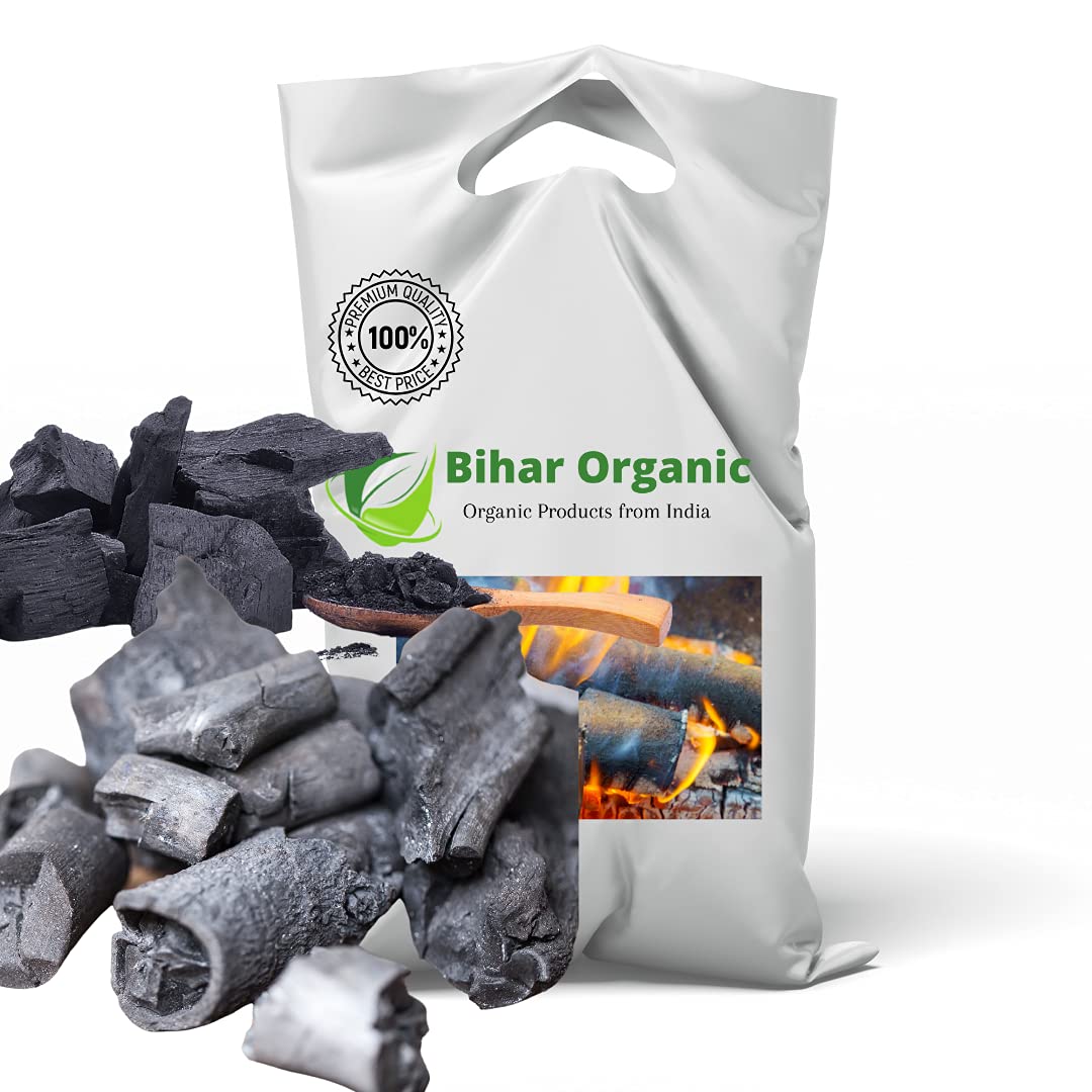 Bihar Organic Charcoal Wood Cooking Coal for Smoking Food Natural sigri desi angeethi koila koyla shegdi tandoor Burning Wooden charcole- 1kg (B099NZM4QH) Amazon Price History, Amazon Price Tracker
