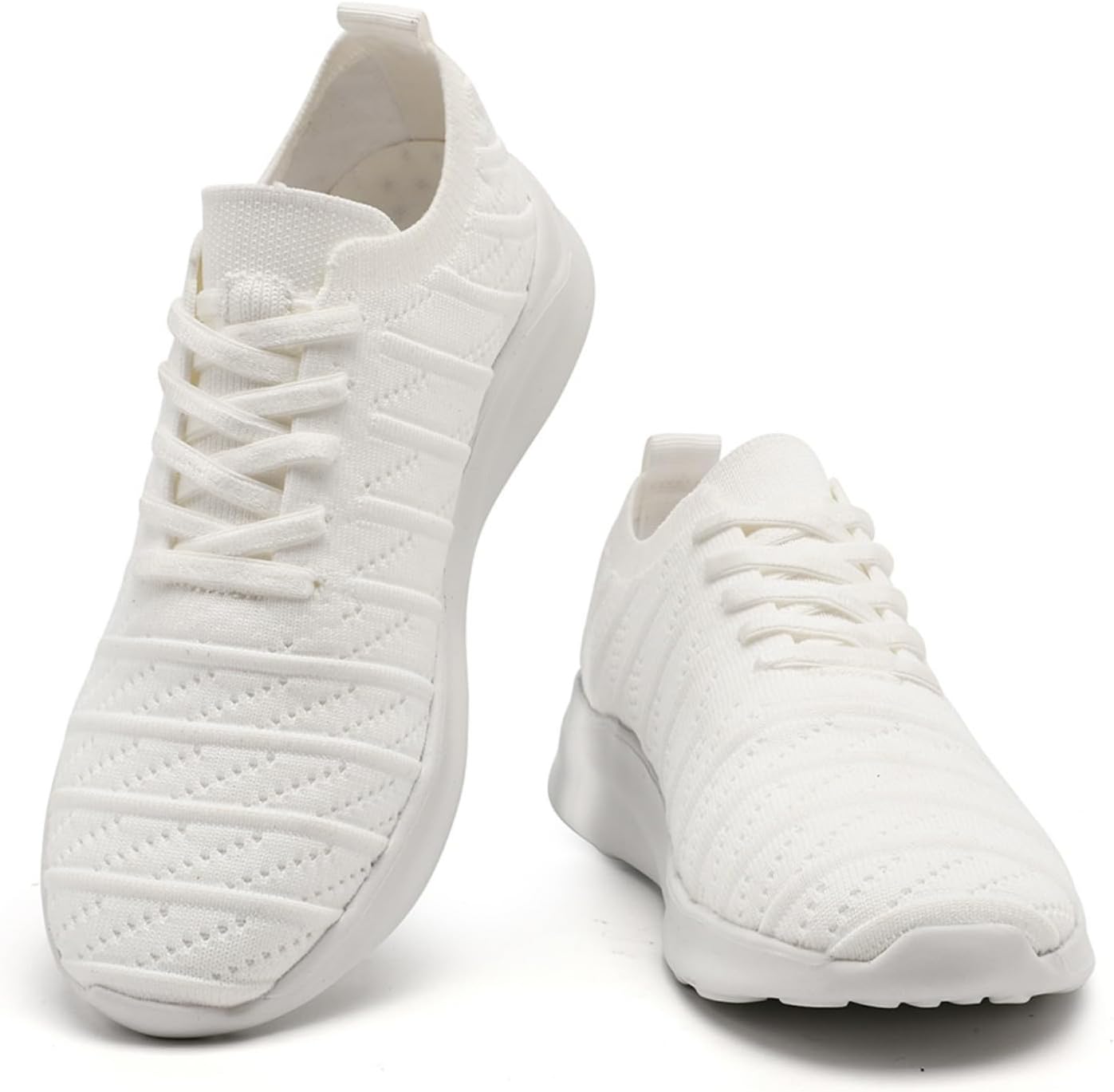 Womens Shoes Tennis Shoes Slip on Running Shoes Size 10 Slip Ins Trainning White 42 - Image 6