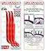 FunFitness Bike Tire Lever - Red - Premium Hardened Plastic Levers to Repair Bicycle Tube - Must Have Tool Kit for Road Bicyclist - Set of 3