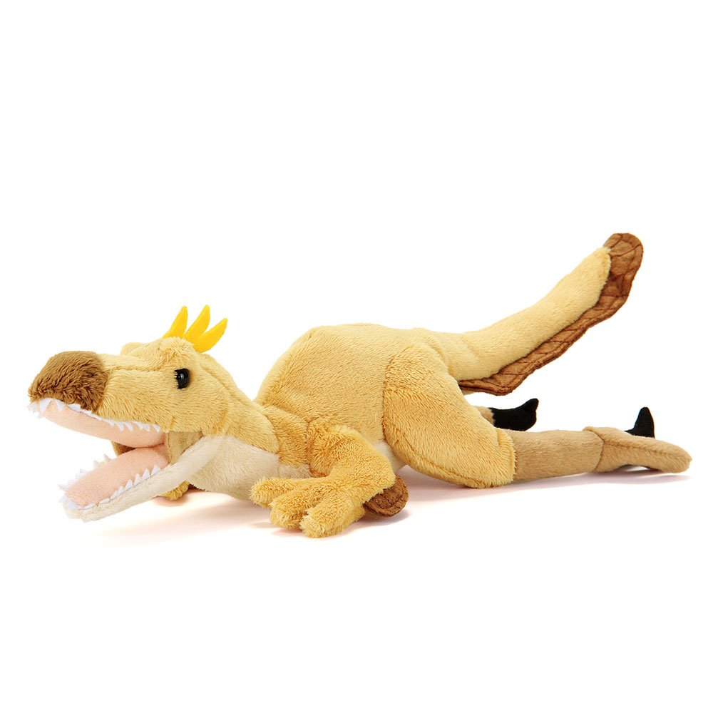 Amazon.co.jp: カロラータ ヴェロキラプトル ぬいぐるみ (ねそべり