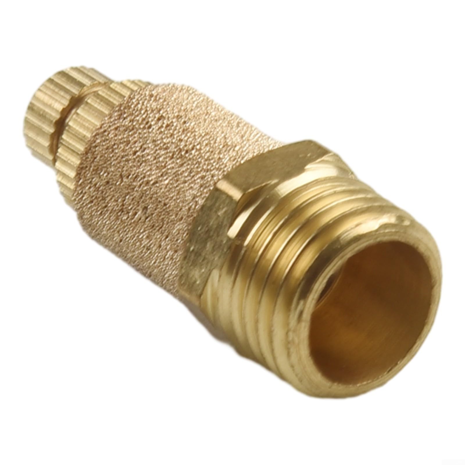 Silenziatore pneumatico regolabile in ottone 1,5 MPa 120 °C 1/4