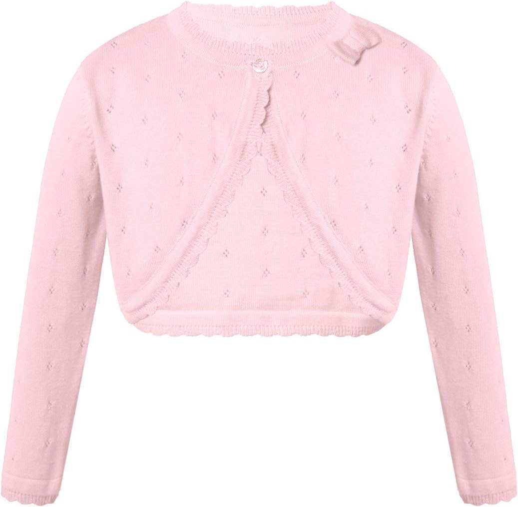 Maglia Incrociata Per Bambina - Crop Top Maniche Lunghe Per Danza, Balletto, Ginnastica In Cotone - Foto 9