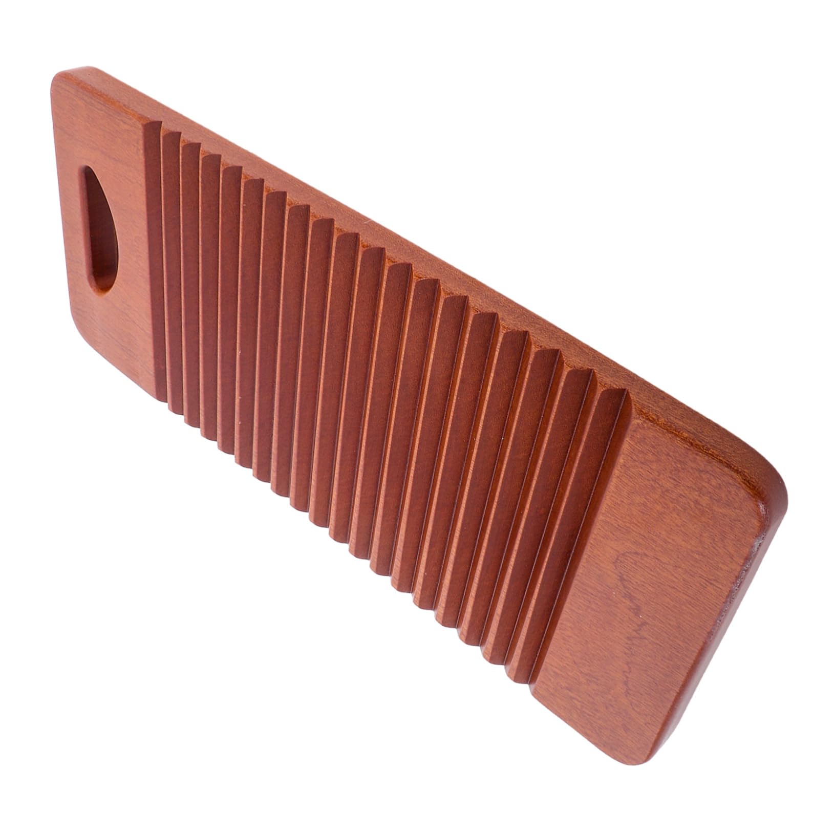 COLLBATH Tabla de Lavado de Madera de Diseño Elegante y Pulido Mano Resistente y para Lavar Ropa Mano el Hogar Grande para Lavandería