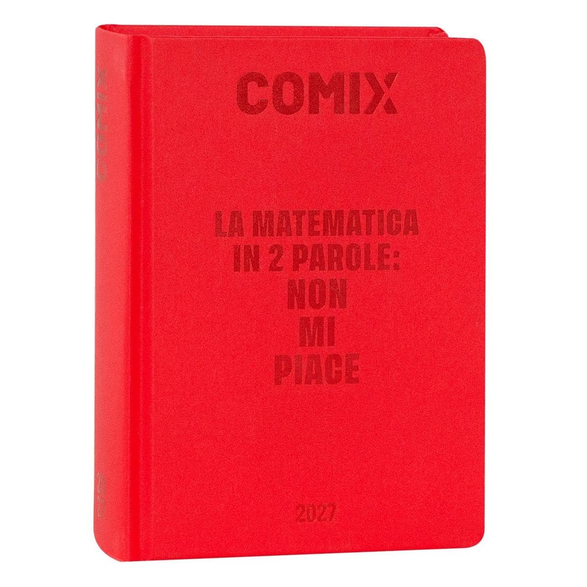 COMIX - 2027 16 Month Daily Diary, Hardcover, 576 Pages with Graphics and Comics, Ideal for Boys and Girls, 5 x 7 Inches