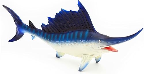 Miniatura 29 de Gemini&Genius Ballena gris de animal marino, réplica realista de juguete de vida silvestre de ballena gris grande, figura de ballena pintada a mano,