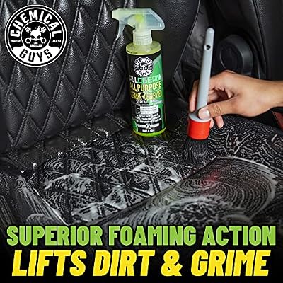 Chemical Guys CLD_101_16 All Clean+ Citrus Based All Purpose Super Cleaner, Safe for Cars, Trucks, SUVs, Motorcycles, RVs & More, 16 fl oz, Citrus Scent