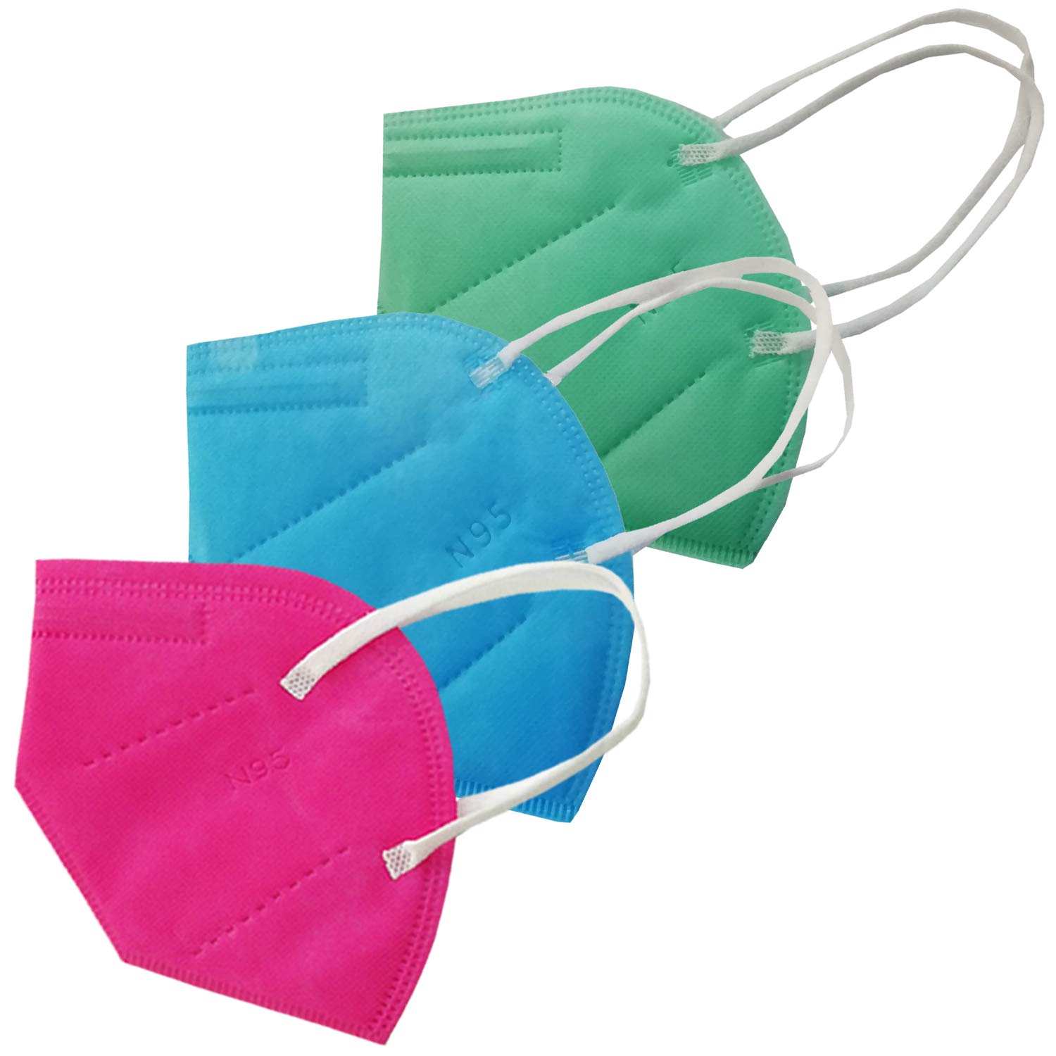 9 Impression Nonwoven Fabric Disposable Unisex N95 Mask Without Valve (Multicolor) - Pack of 3 (B08HV9T183) Amazon Price History, Amazon Price Tracker