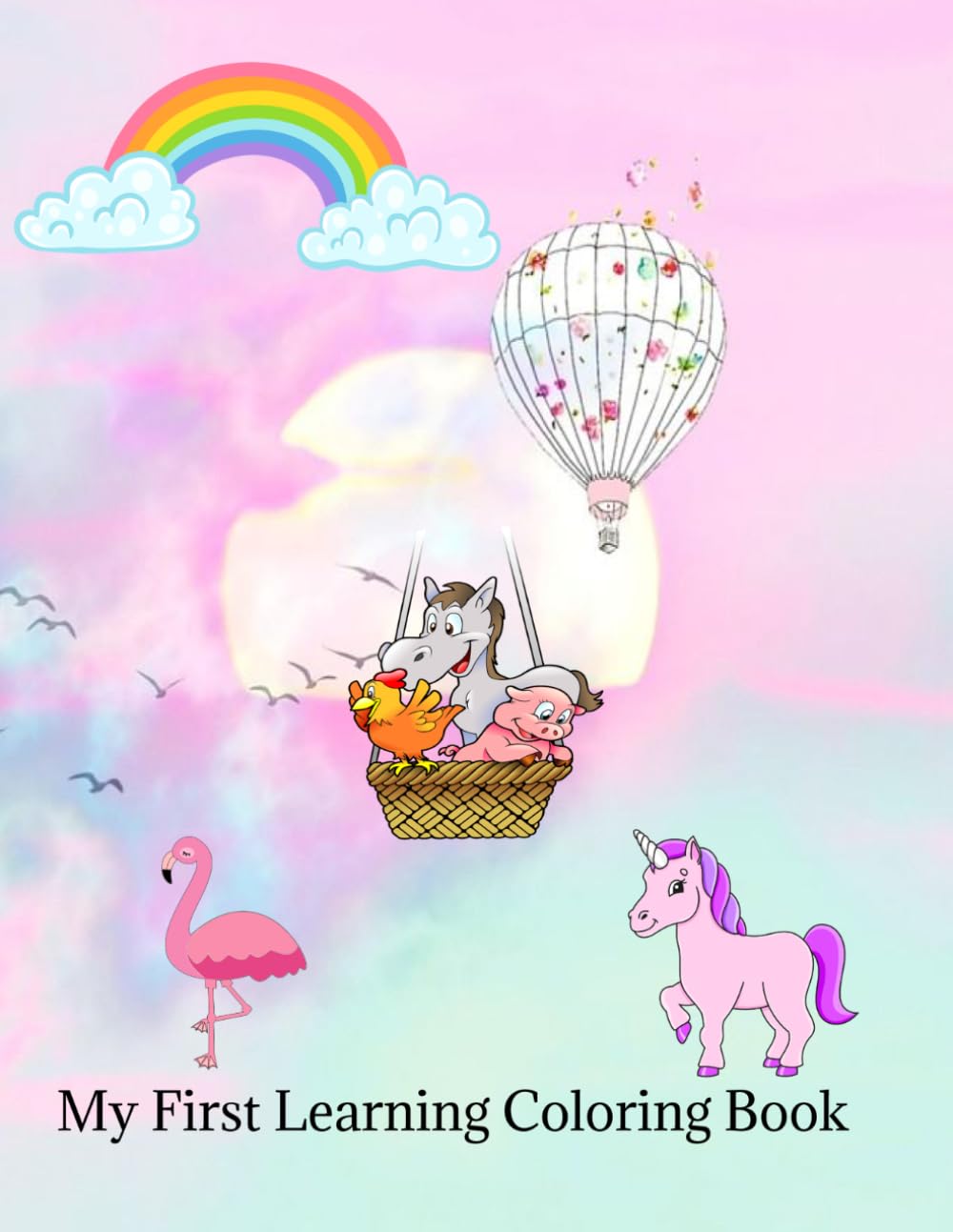 My First Learning Coloring Book