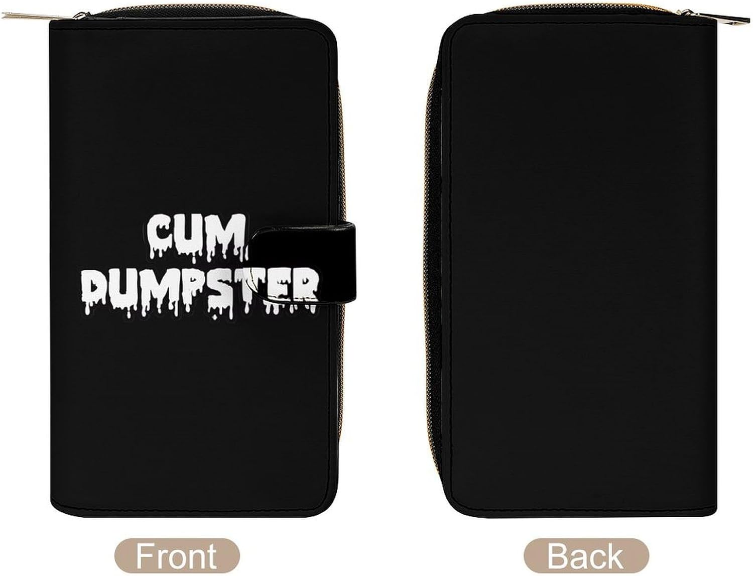 Cum Dumpster Novelty Wallets Credit Card Holders Large Handheld Coin Pockets Wallet image 3