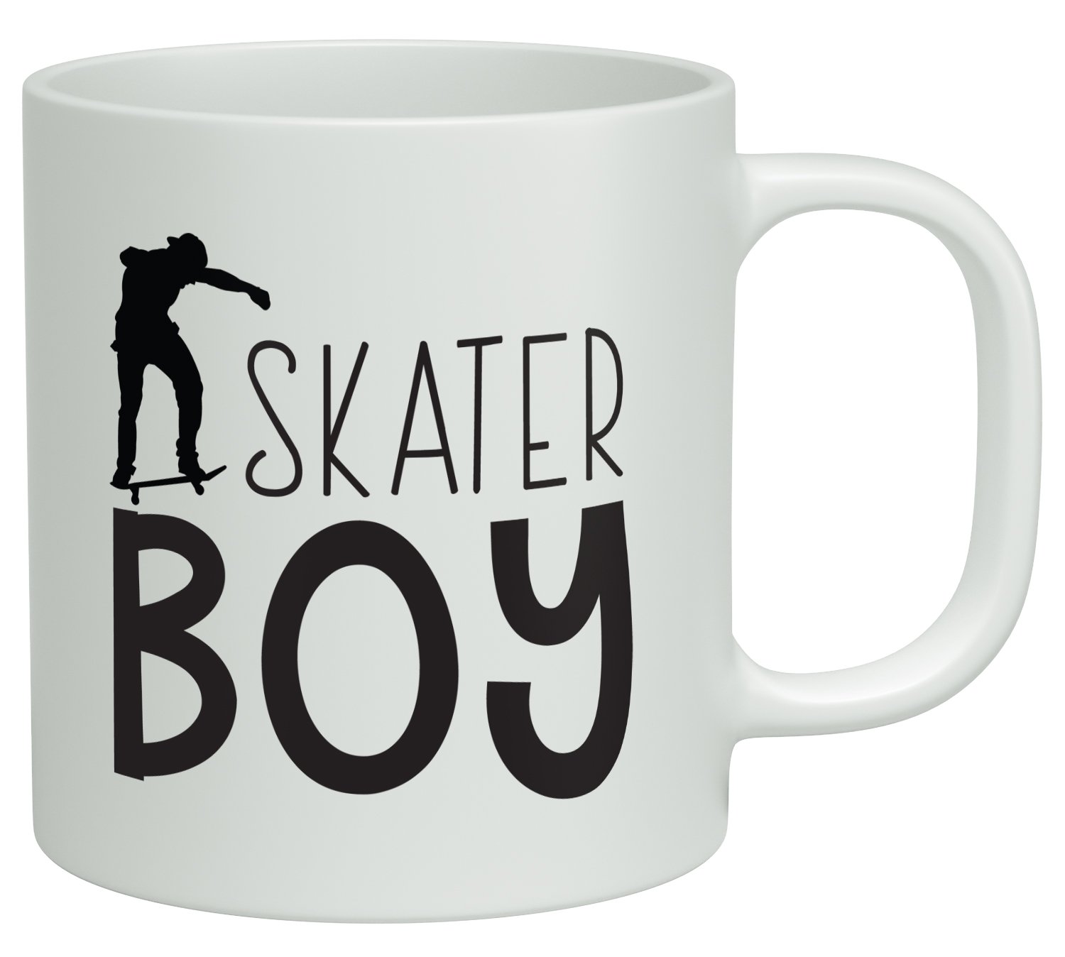 Shopagift Boys White Skater 10Oz Novelty Gift Mug Cup