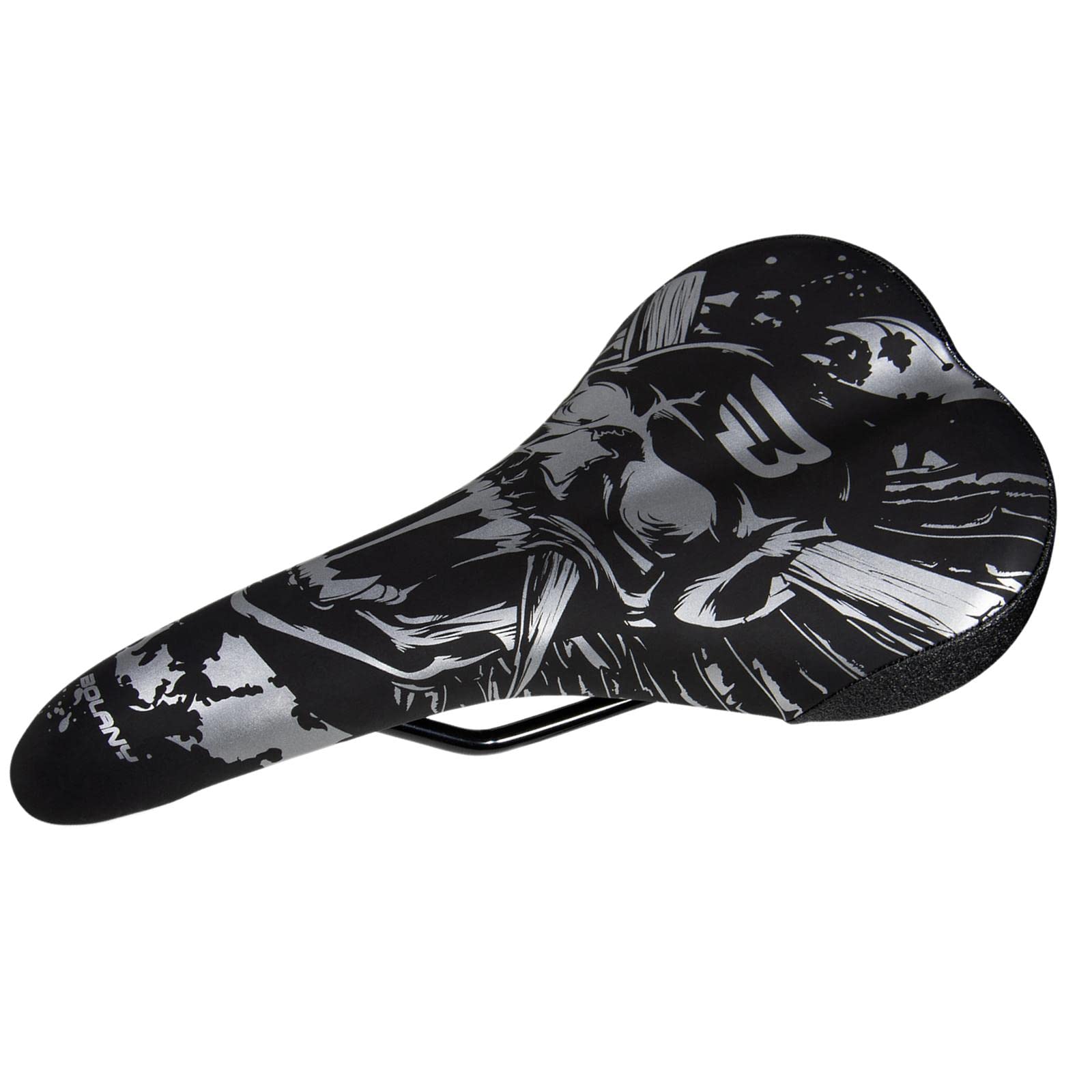 UJEAVETTE Mountain Bike Seat Replacement Comfort PVC Leather Bicycle Saddle Skull-Sporting Goods- Cycling- Bicycle Components & Parts- Saddles, Seats-image-4