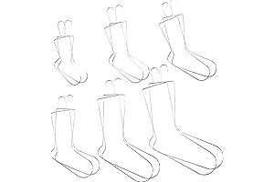 12Pcs Sock Blockers for Knitting and Crochet Socks