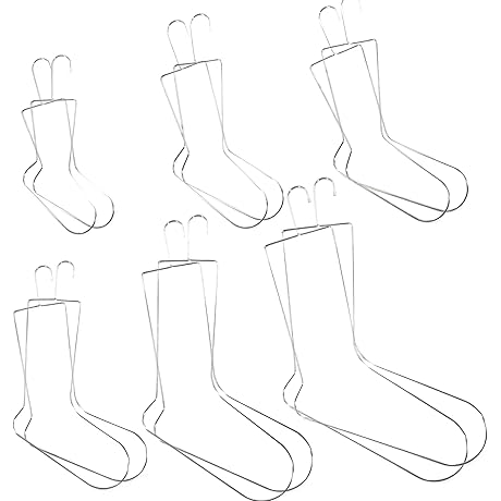 12Pcs Sock Blockers for Knitting and Crochet Socks