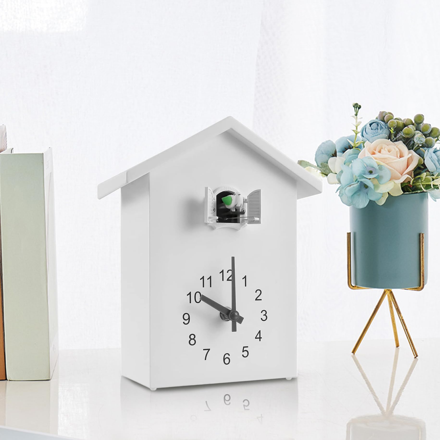 Amazon.com: Porgeel Cuckoo Clock with Working Bird Minimalist 7.9