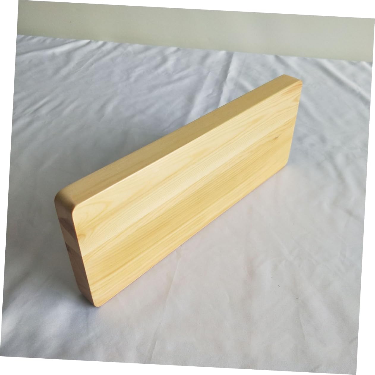 Wooden Egg Tray 12 Grids Egg Storage Container Stackable Holder for Kitchen and Fridge Organizing Case for Home Supermarket