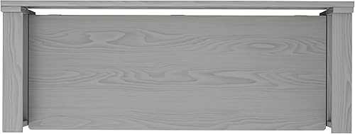 Miniatura 5 de SIMPLIHOME Amherst - Banco de almacenamiento para entrada 48 pulgadas gris niebla