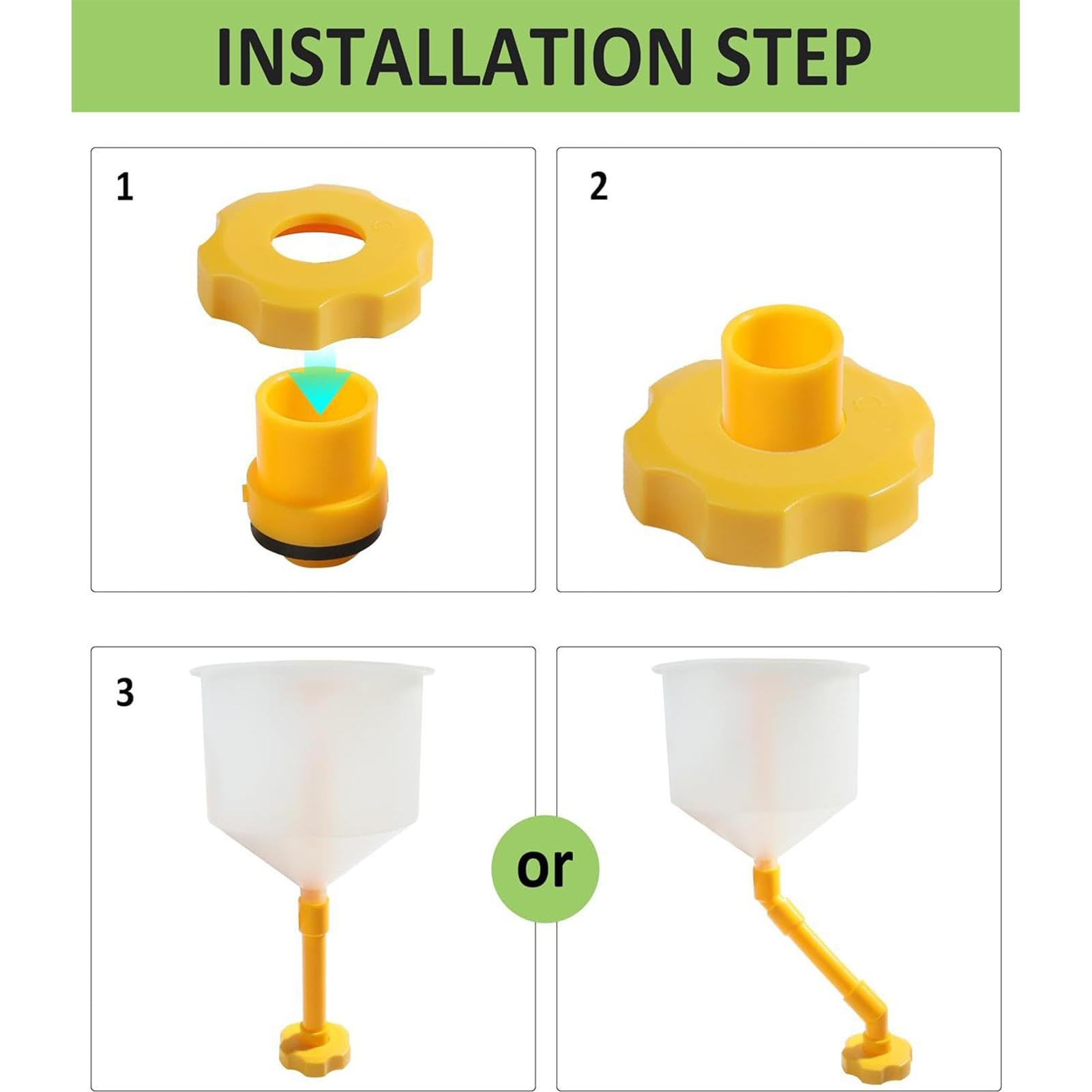 Kit De Embudo Para Refrigerante De Coche | 16 Piezas, Para Cambio De Líquido Refrigerante