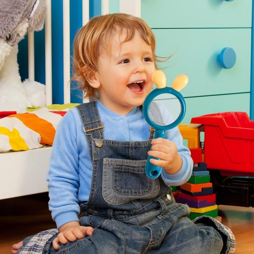 Espejo de observación con Lupa for niños, guardería, Estudiantes, Juguetes al Aire Libre, Regalos
