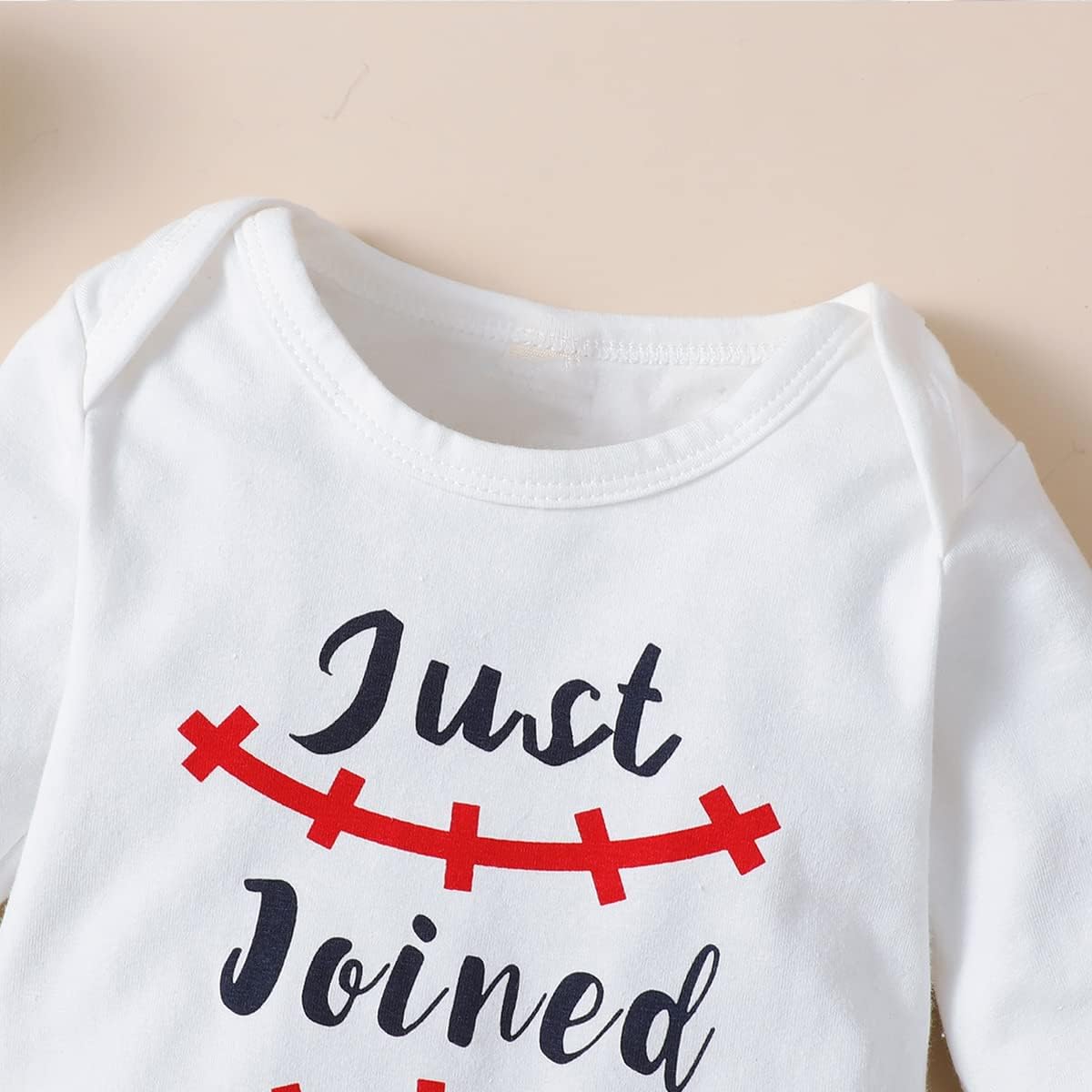 Newborn Baby Boy Clothes Coming Home Outfit New Player in Town Romper - Image 5