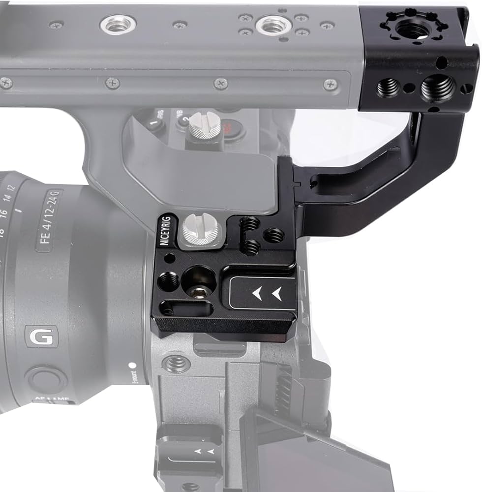 Amazon.co.jp: Niceyrig FX3/FX30 XLRハンドル用延長パーツ FX3 FX30