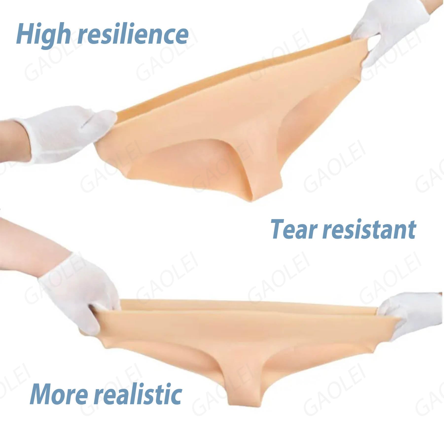 Adima Braguitas De Silicona Pantalon Reductor De Gluteos Calzoncillos De Control para Mujer Cosplay Transgénero
