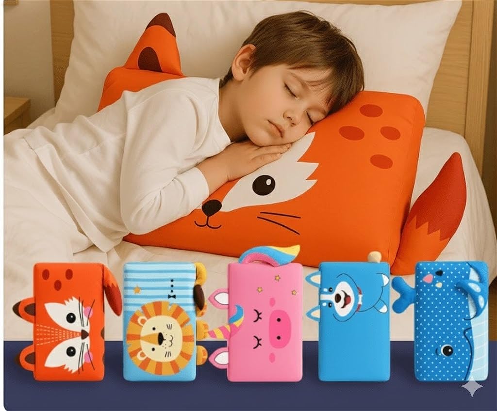 AILISK Monellies Sleepie® – Il Cuscino Calmante Per Bambini,Buonanotte Serena Con Sleepie (45 * 27 * 6cm)