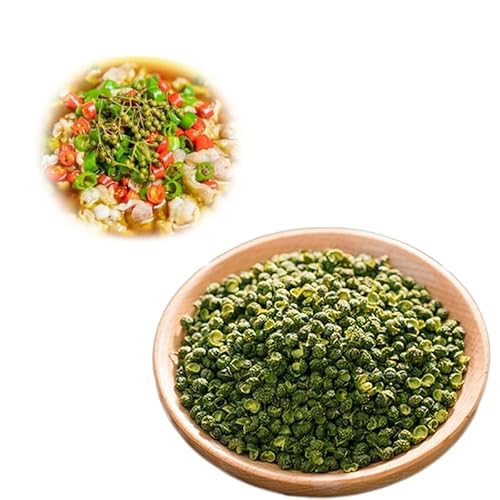 Grani di pepe verde Pepe essiccato Piccante piccante Premium Sichuan