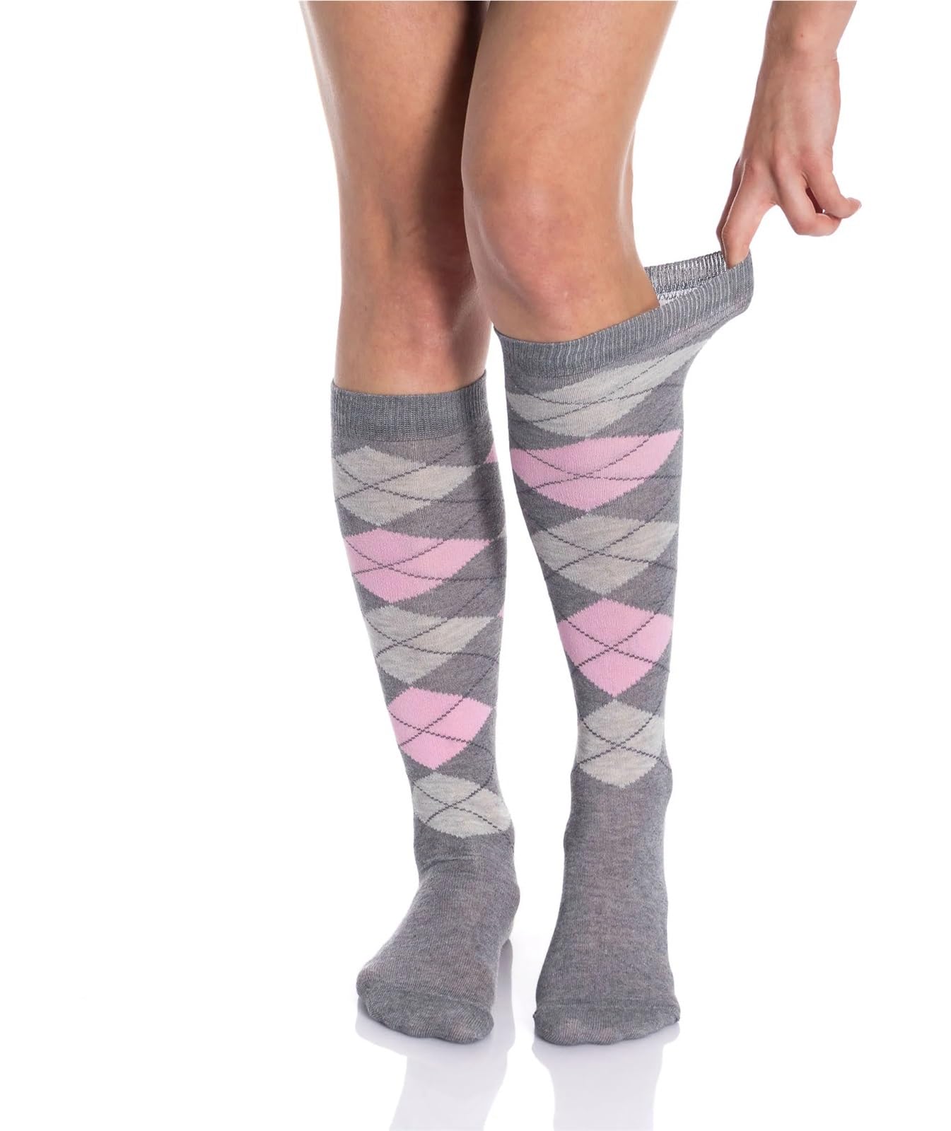 Knee High Socks For Women 6 Pairs Colorful Over The Calf Para Niñas y Mujeres