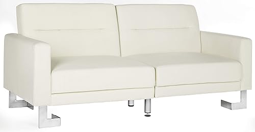 Miniatura 32 de Safavieh Inicio Tribeca Glam Sofá cama plegable de terciopelo azul marino y latón Azul marino/latón,Esmeralda/latón,Rubor /