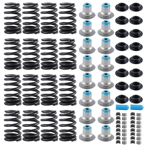vks Beehive Valve Springs Kit .560" Lift w/Locks Retainers Seals for Chevrolet GEN III IV LS Engines 4.8 5.3 5.7 6.0 6.2L LQ4 LQ9 LS1 LS6