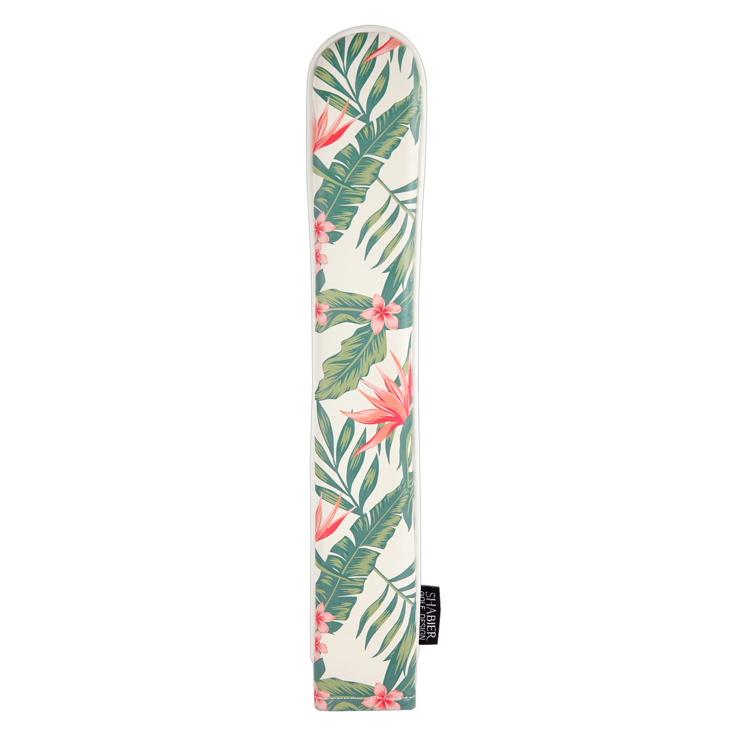 SHABIER PU Leather Waterproof Golf Alignment Stick Cover Club Protector Holds Sticks (Hawaiian Flowers) - Image 2