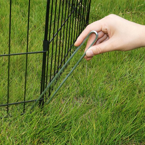 Pet Trex 24" Exercise Playpen For Dogs Eight 24" X 30" High Panels With Gate #TOP7