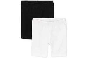 Baby Girls' and Toddler Solid Bike Shorts