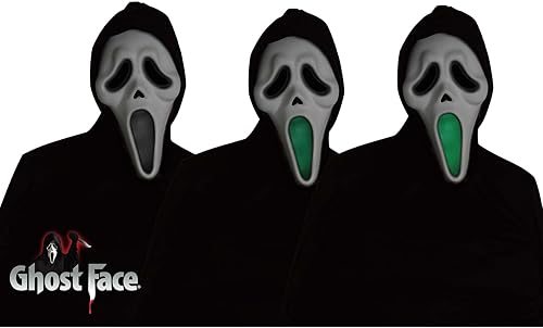 Miniatura 4 de Fun World Disfraz de cara fantasma para niños con boca desvanecida, talla XS